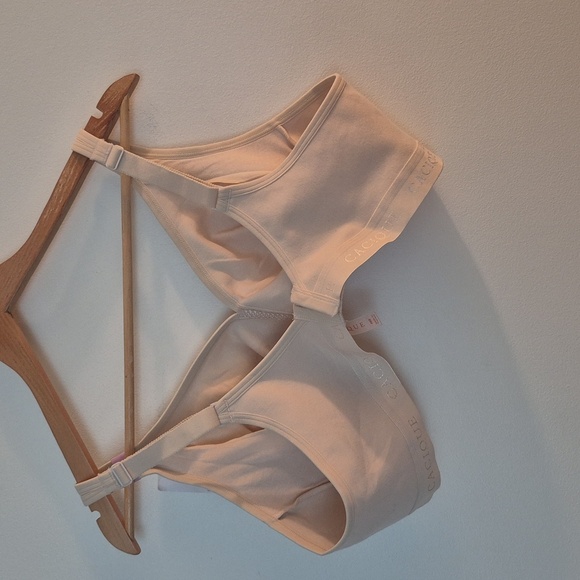 Cacique Beige Comfort Bra Unlined Full Coverage No Wire Beige Size 48B - Picture 2 of 5